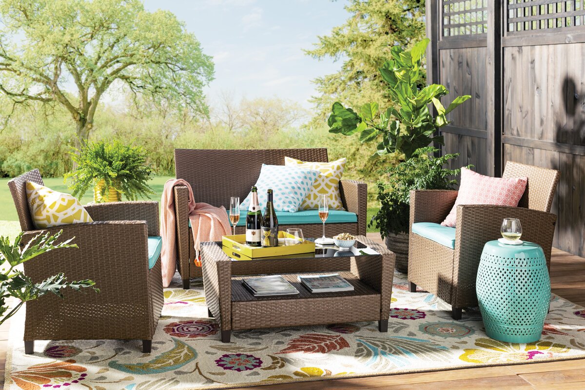 Bohemian Outdoor Design Photo by Wayfair Catalog